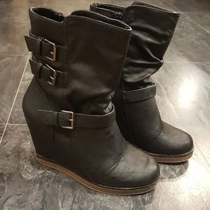 Wedge Boots